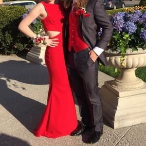 boutique 1861 cutout prom dress / gown